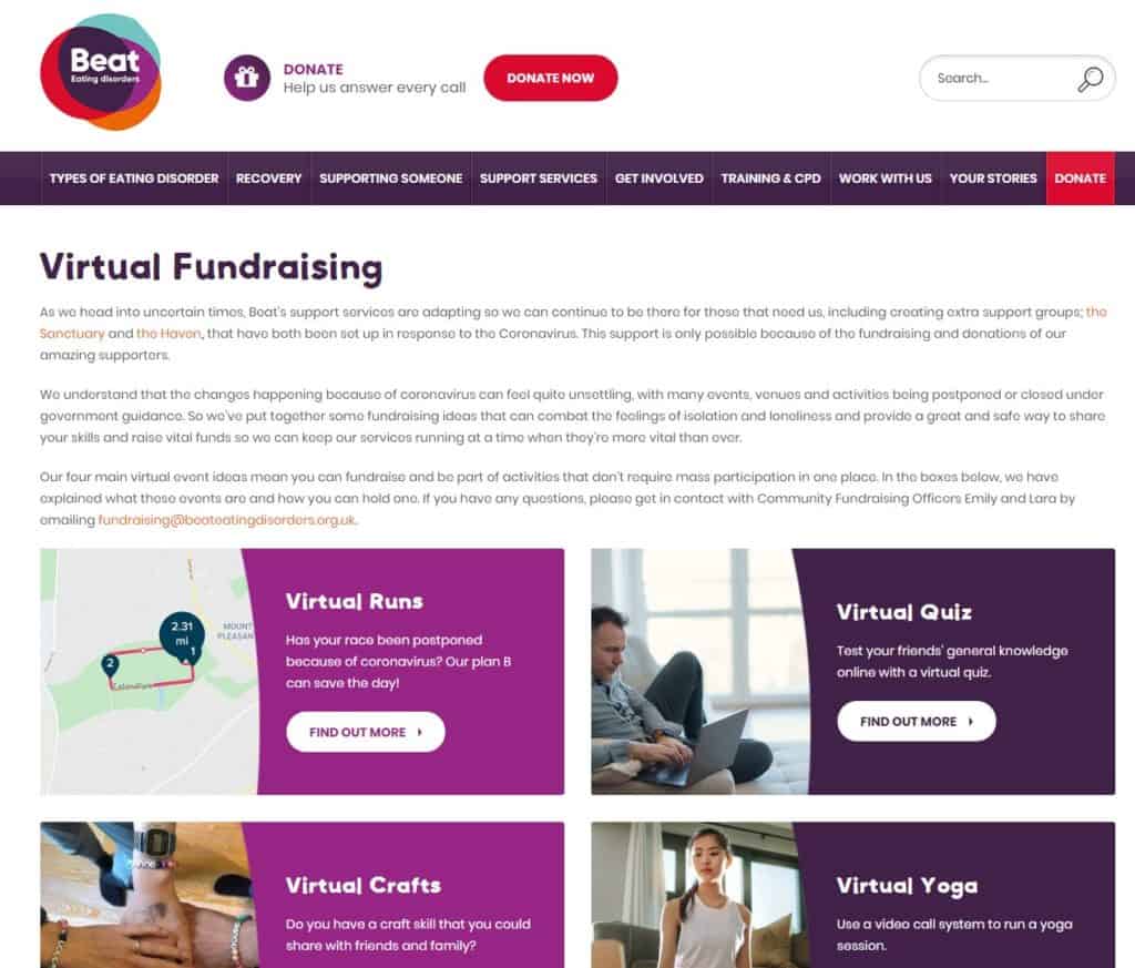 Virtual Fundraising - Beat